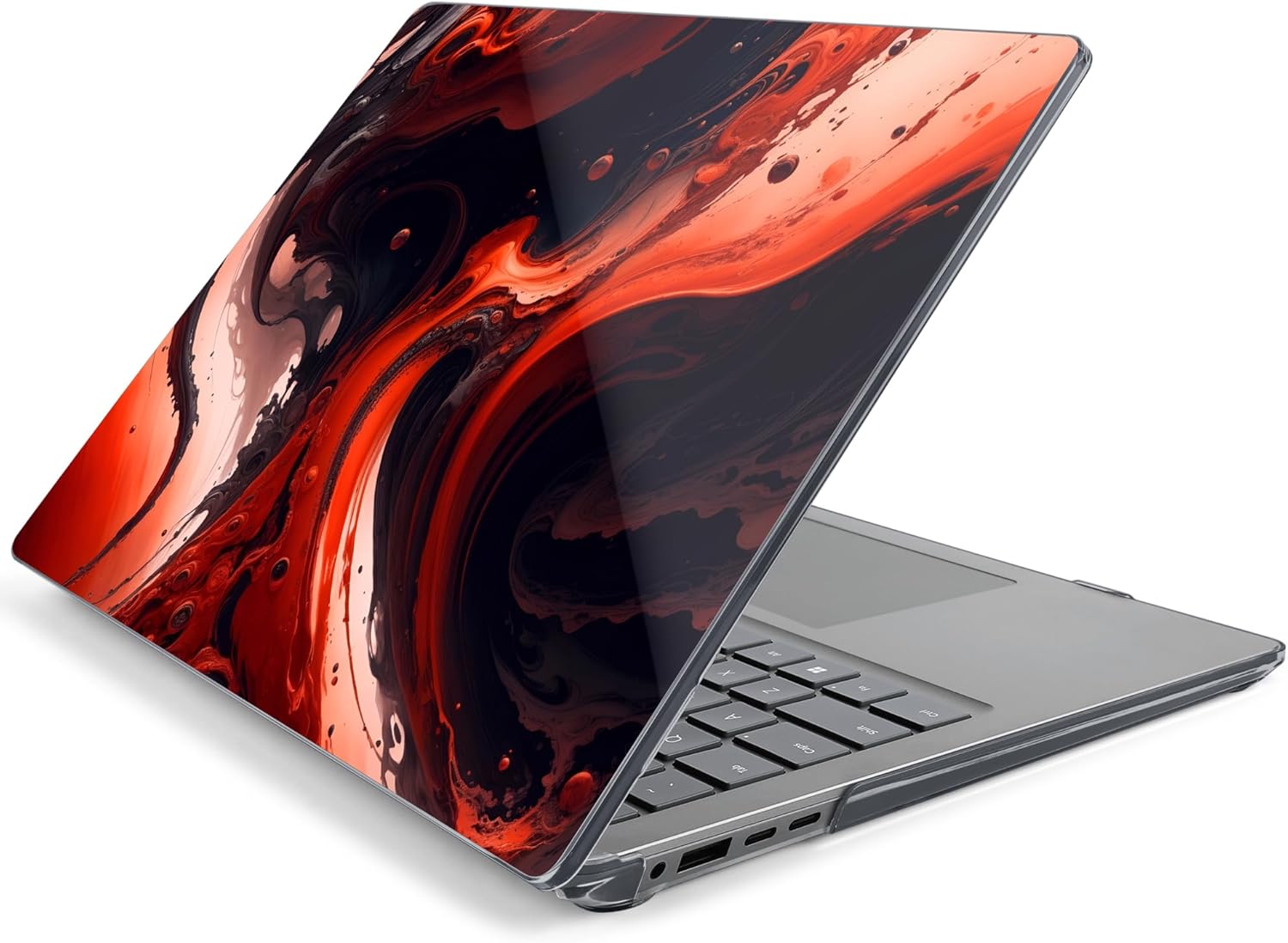 Batianda Case for 15 inch Microsoft Surface Laptop Copilot+ PC 2024 (7th Ed) Model 2037 Creative Pattern Durable Scratch-Resistant Hardshell, with Keyboard Cover & Screen Protector, Blazing - Image 3