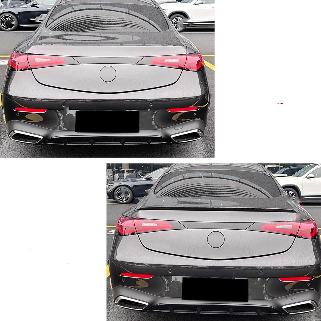 Alerón Trasero de Coche para Mercedes Benz CLE Coupe 2024+,alerón de ala de Maletero,alerón de Techo,Estilo de Coche