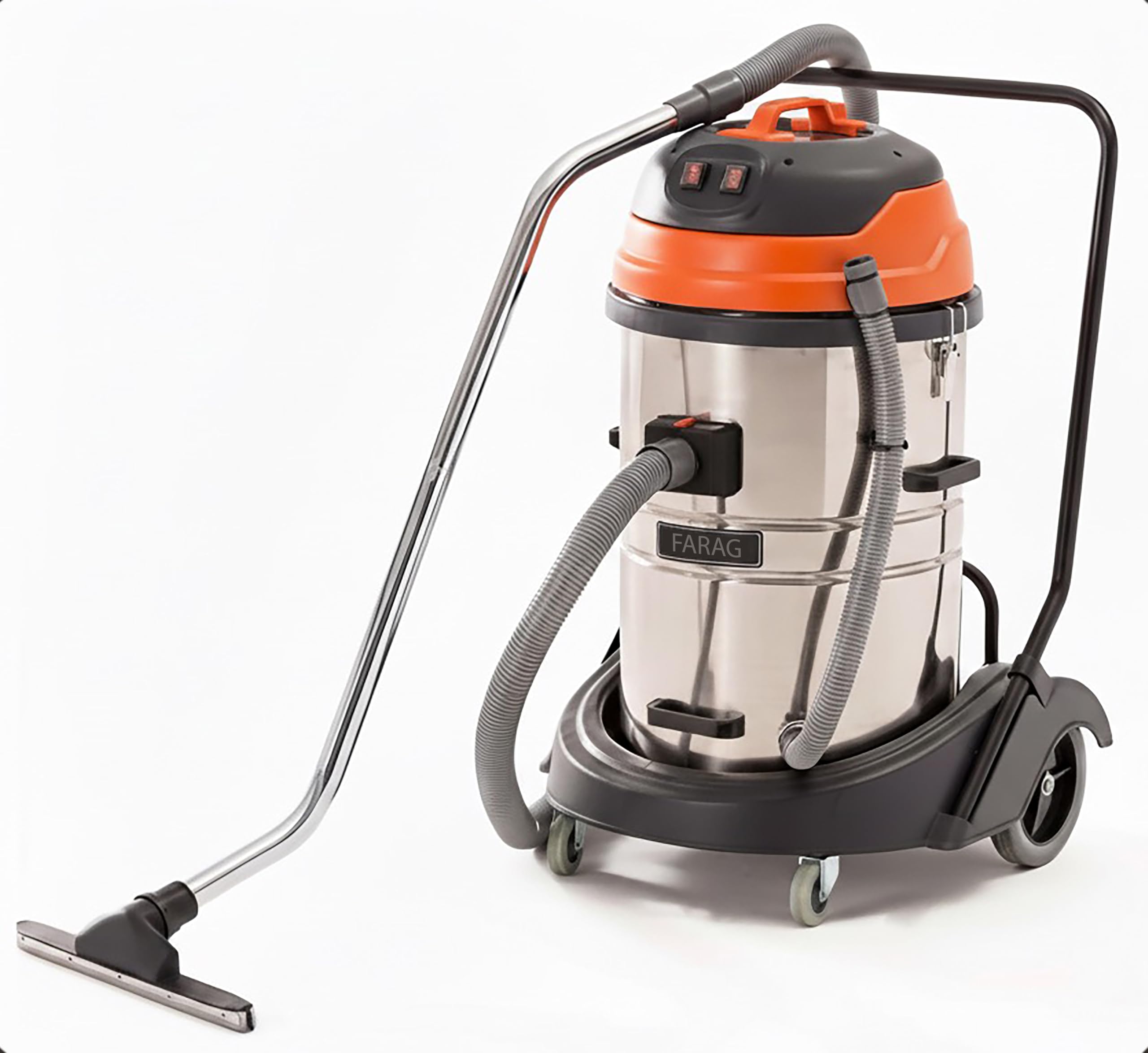 Industrial Wet/Dry Vacuum Cleaner | 2 Motors | 2000 Watt Power | 225 CFM | 21-Gallon Capacity JM773
