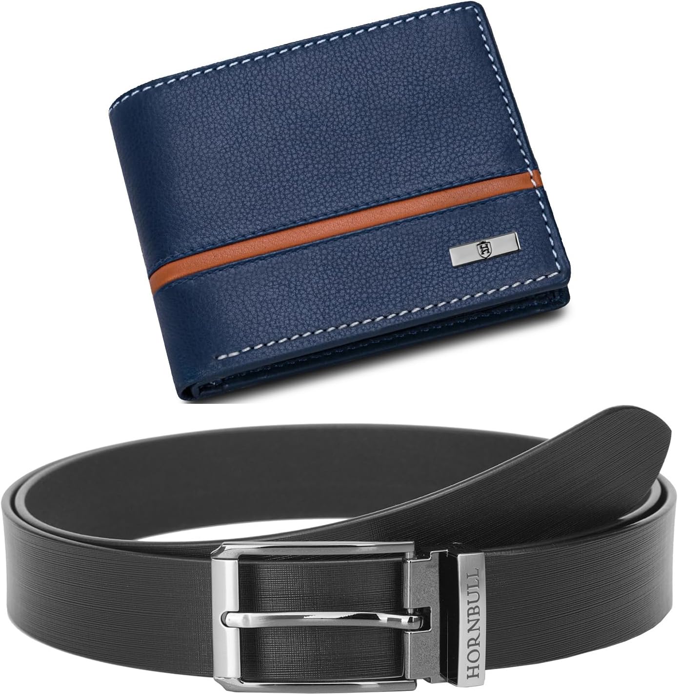 Denial Leather Wallet for Men | Wallets Men with RFID Blocking | Mens Wallet, BW104150, 35 mm, Two Fold Wallet
