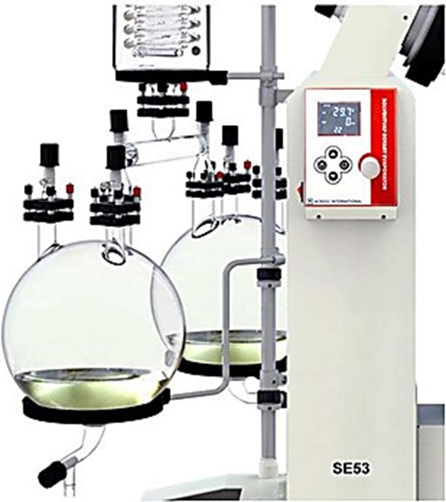 Across SE53-DR Dual Receiving Flask Kit for Ai SolventVap 20L Rotary Evaporator