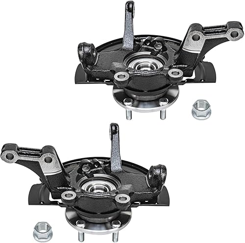 Miniatura 346 de Detroit Axle - Kit de brazos de control delanteros de 4 piezas para Chevrolet Aveo Aveo5 Pontiac G3 Wave Wave5 Suzuki Swift+, 2 brazos de control
