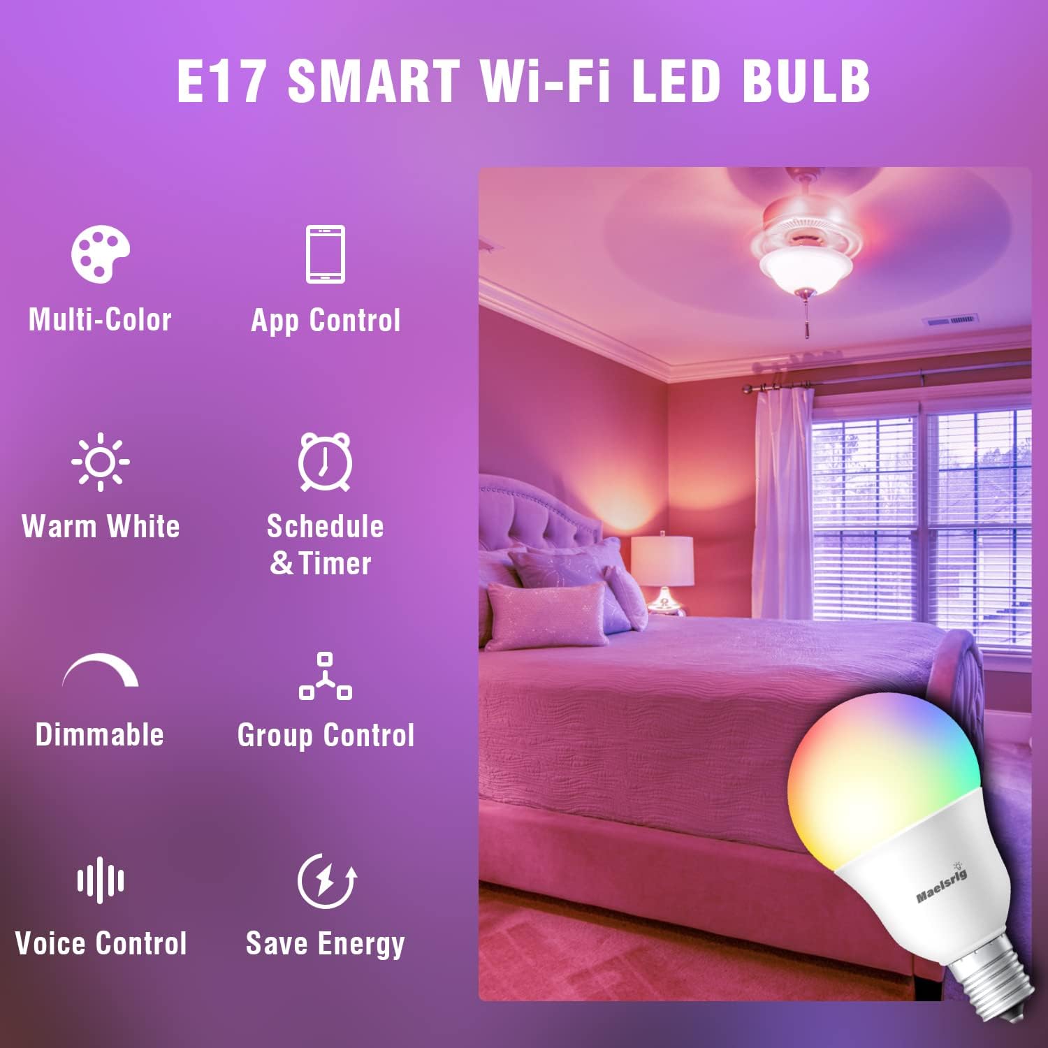 Illuminate Your Space: E17 Smart LED Bulb Review & Recommendations