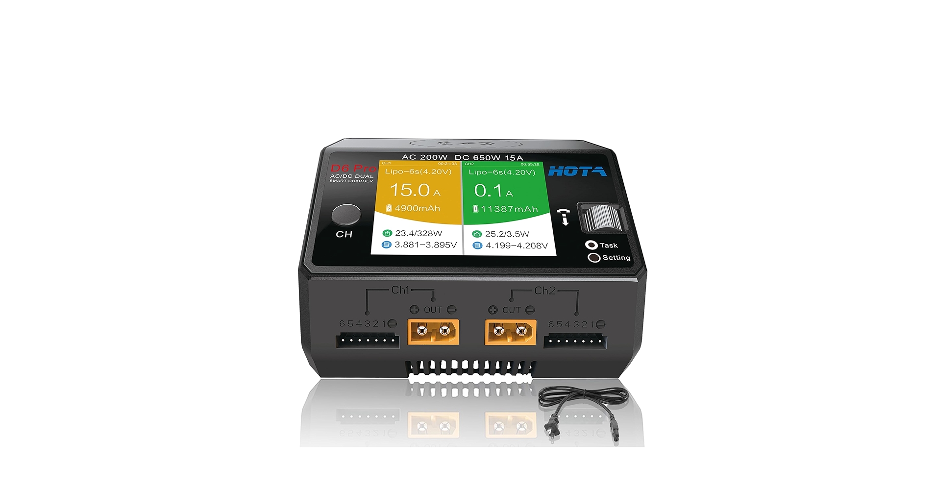 【匿名配送】HOTA D6 Pro Amazon.com: HOTA D6 Pro Lipo Battery Charger Smart Charger