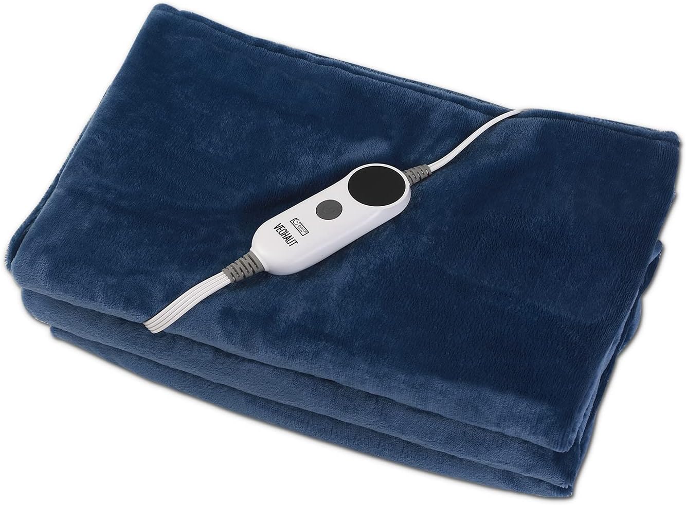 VEOHAUT Electric Heated Blanket Throw,Electric Blanket with 6 Heating Levels and 3