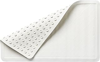 Rubbermaid Commercial Products Safti-Grip Bath Mat, Medium, White, Sucti...