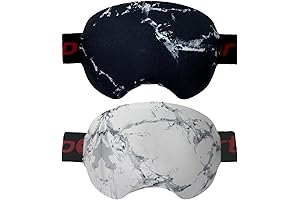 Wanty 2 Pack Goggle Protector: Goggle Cover Sleeve for Lens Protection During Travel and Storage