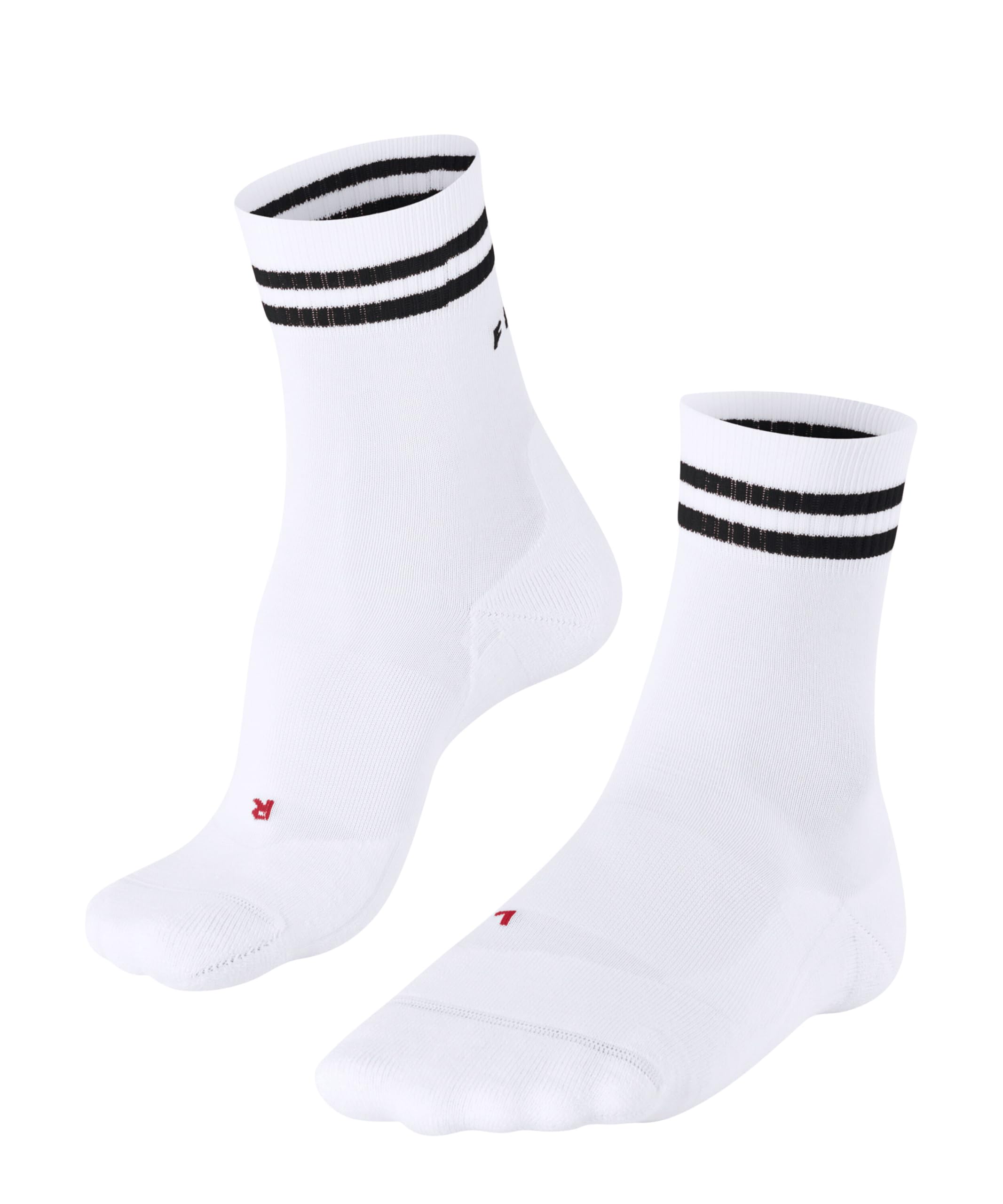 FALKE Women's RU4 Endurance W So Cotton Anti-Blister 1 Pair Running Socks, White 2003, 5.5-6.5