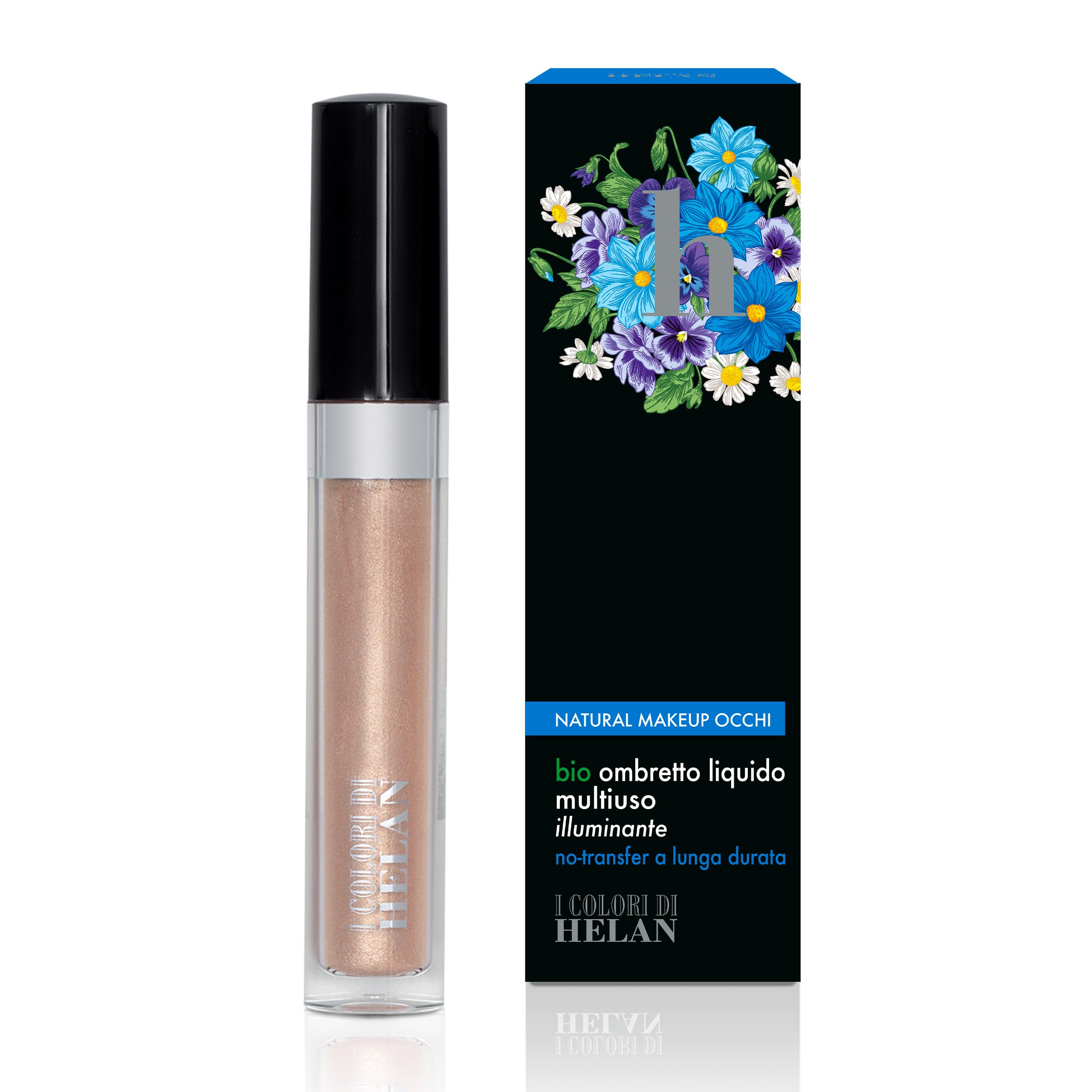 Helan Venere I Colori Di – Mehrzweck-Lidschatten Mit Leuchtendem Effekt, Ideal Als Flüssiges Rouge, Gesichts-Make-Up-Erde Und Bronzer, Lang Anhaltendes Make-Up Ohne Abfärben, Lidschatten, 2,5 Ml