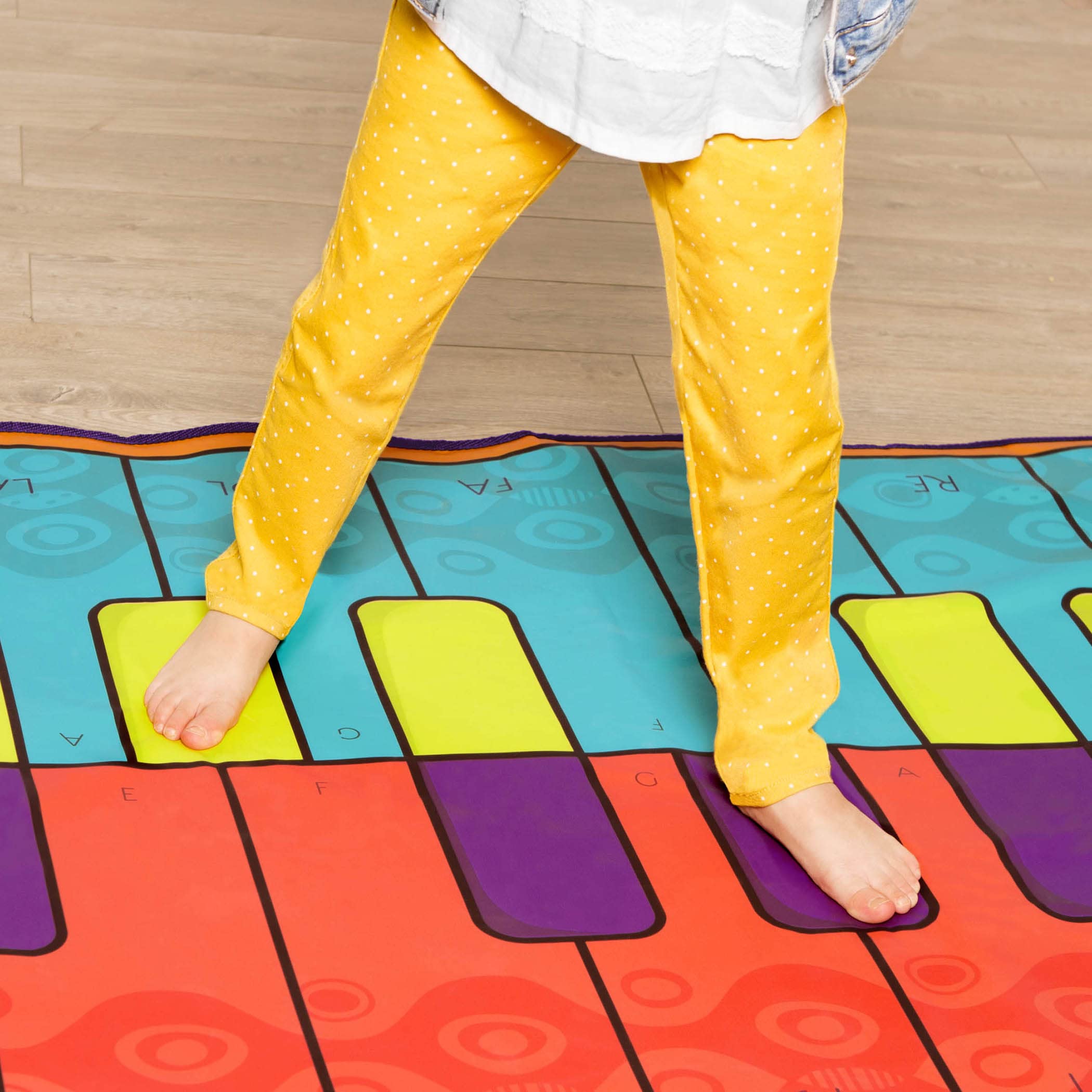 B. BX2114Z Toys – pianino Dance Songs, Fun Sounds & 4 tryby muzyczne – Musical Toy Kids – Floor for Active Play – 3 Years + – Boogie Woogie Mat