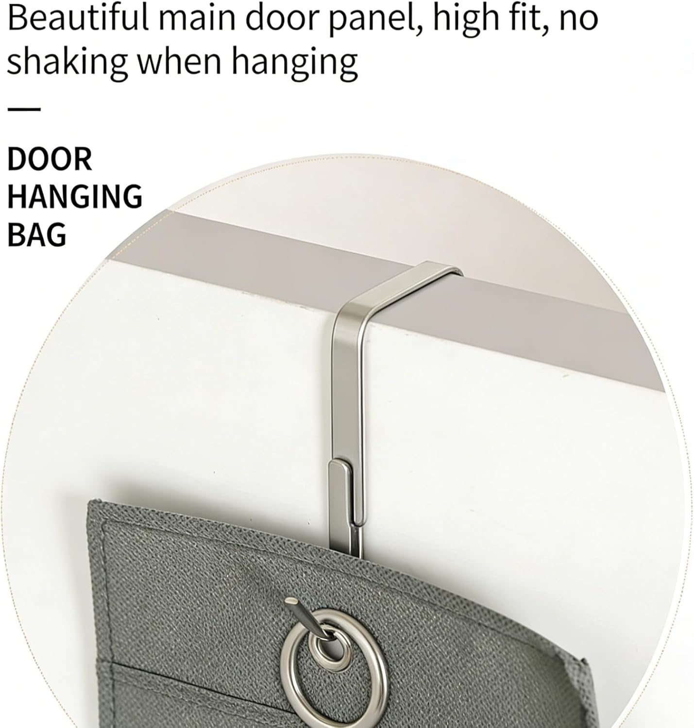 ordinarYone 24 Pocket Over The Door Hanging Storage Constructed From Airy Fabric For Home Organization