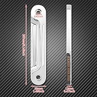 Vista 4 de Soportes de luz LED para horquilla delantera de motocicleta, aptos para Harley Touring Road King Street Gilde Electra Glide 1998-2023, cromados