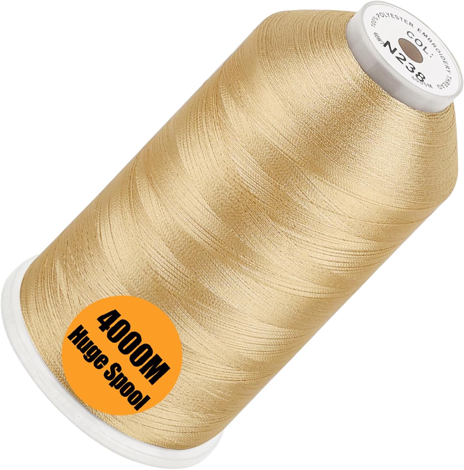 Broad Thread Amazon.com: New brothread 4000M Huge Spool Embroidery Machine Thread ...