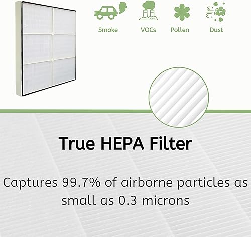 Miniatura 5 de Nispira Filtro de repuesto para purificador de aire Sears Kenmore serie 83375, 83376, 83200, 83202 (Progressive 335), 83230, 83354, 83355 y 295,