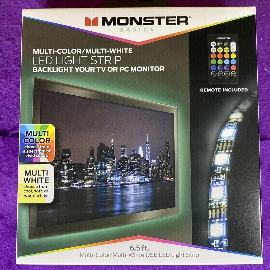 Monster Basics LED Light Strip Setup Review atelieryuwa.ciao.jp