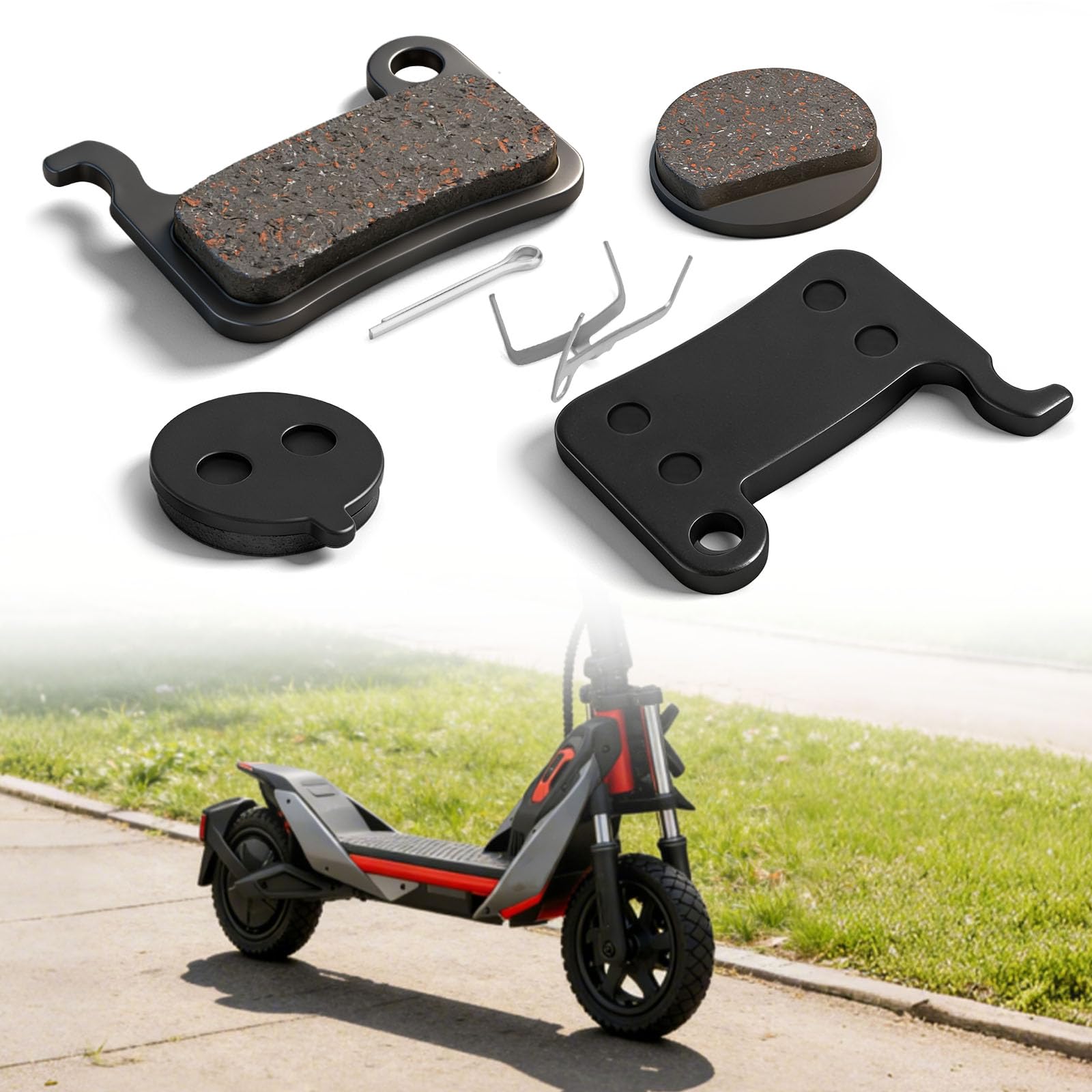 Amazon.com: JERBOR Brake Pads for Segway for Ninebot ZT3 Pro