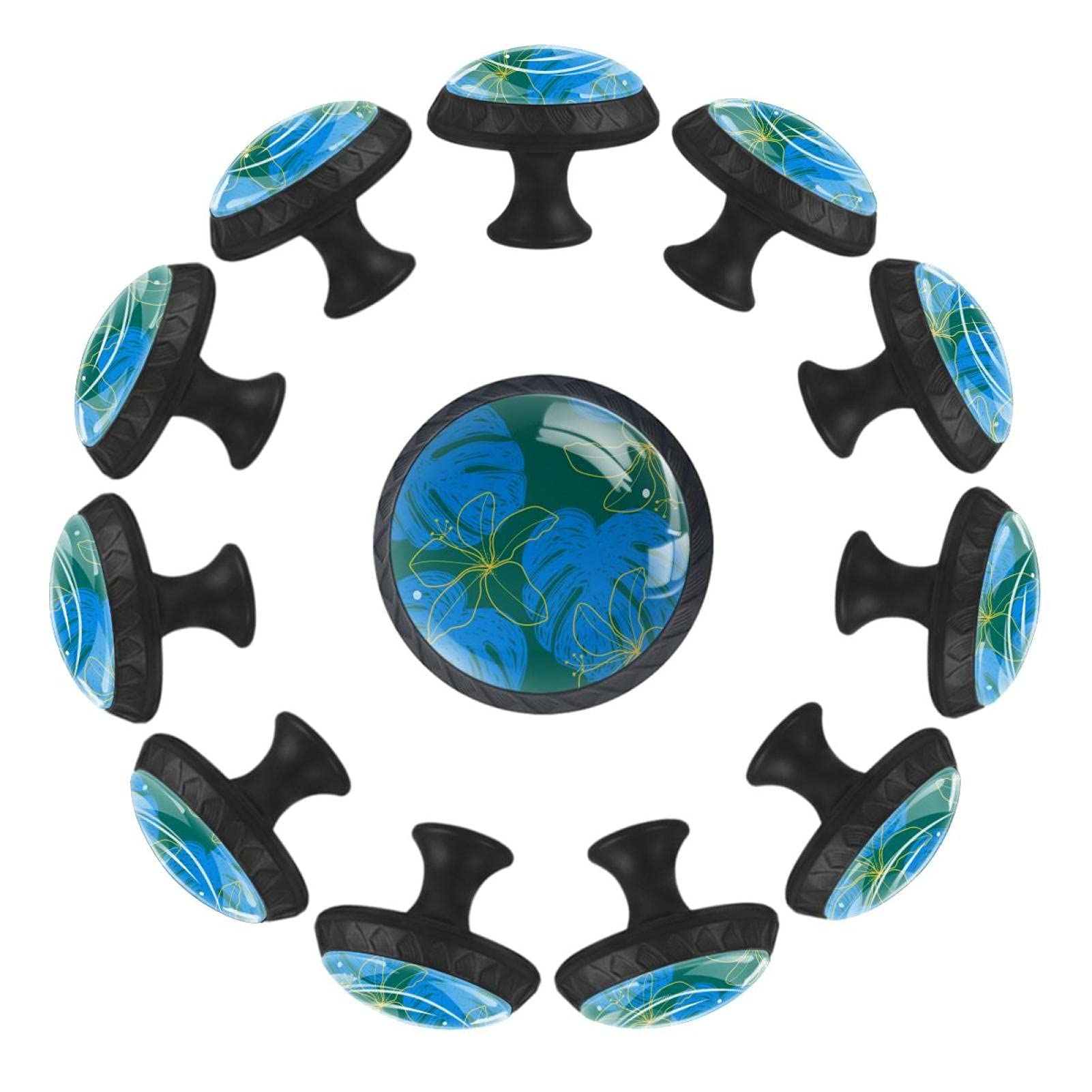 Boutons de tiroir palmier pour relooker une commode ou armoire enfant