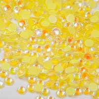 Vista 199 de Genie Crystal ss34 Red Glass Rhinestones 288 Pcs, 7.0 mm Big Light Siam Flatback Rhinestone, Diamond Cut Gems for Crafts, Face Mask, Makeup