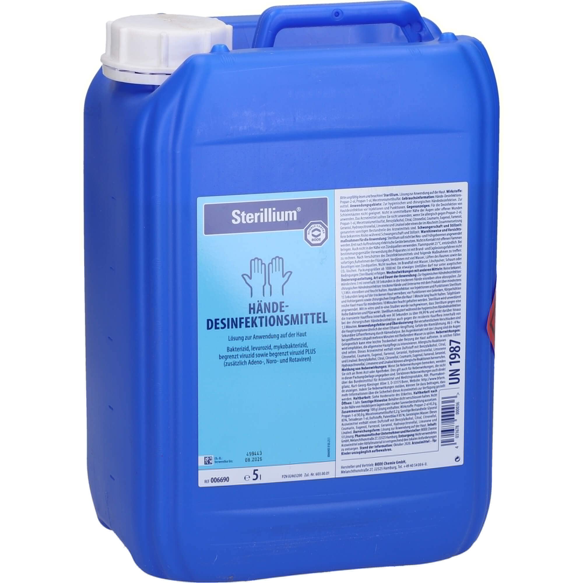Paul Hartmann Sterillium - Hände Desinfektionsmittel, 5 l