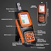 Digital Tesla Meter Handheld Gauss Meter Surface Magnetic Field Tester 0~2500mT High Sensitive Hall Sensor Gauss Meter HD TFT Display mT/GS Measurement