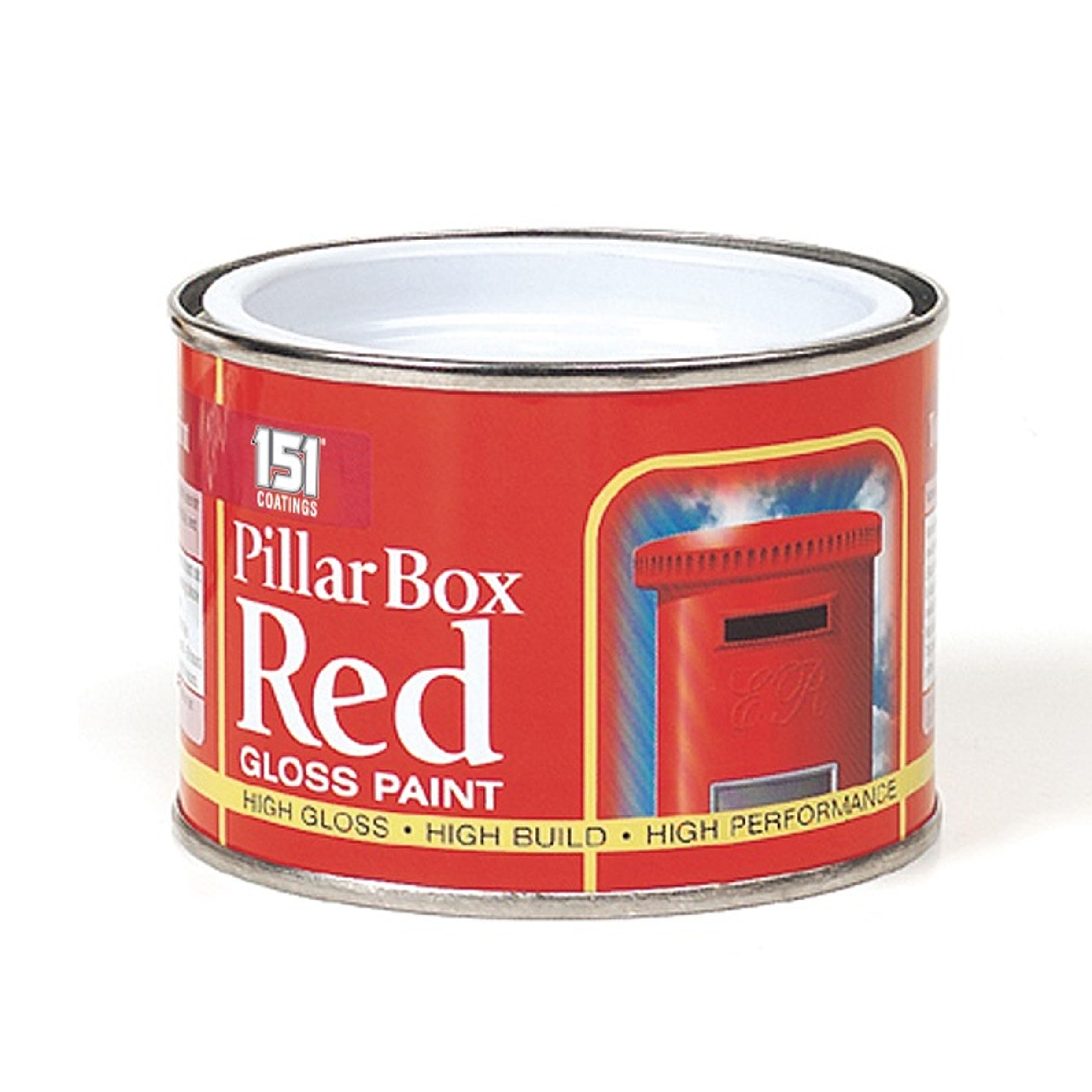 SuperGift.com Pillarbox Red Gloss Varnish, 180ml, Non-Drip Formula, High Shine Finish for Wood, Metal and Furniture (1)