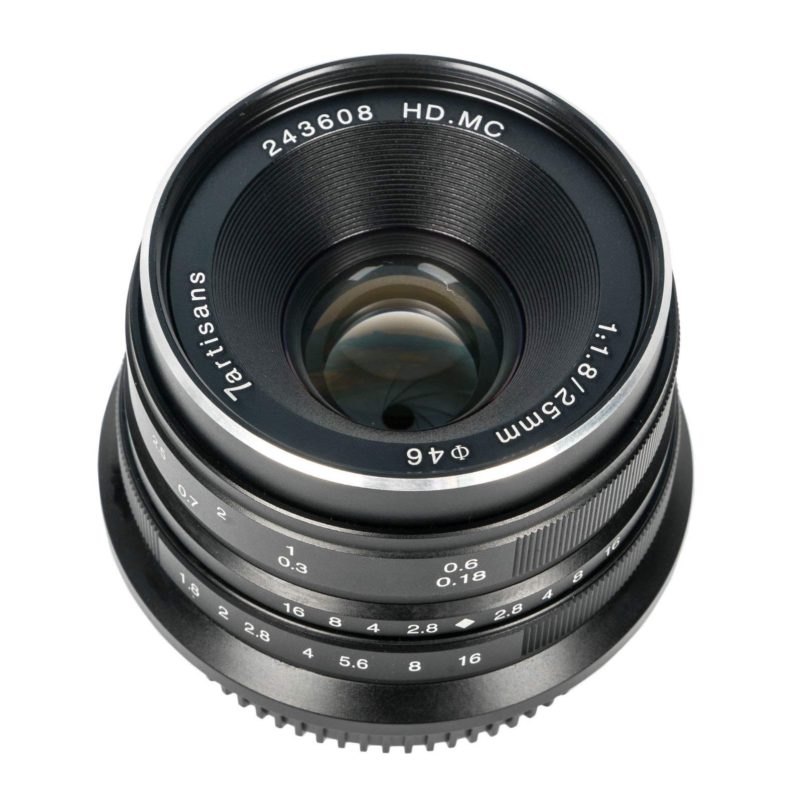 7Artisan 25mm f/1.8 マニュアルレンズ Amazon.com : 7artisans 25mm F1.8 Manual Focus Prime Fixed