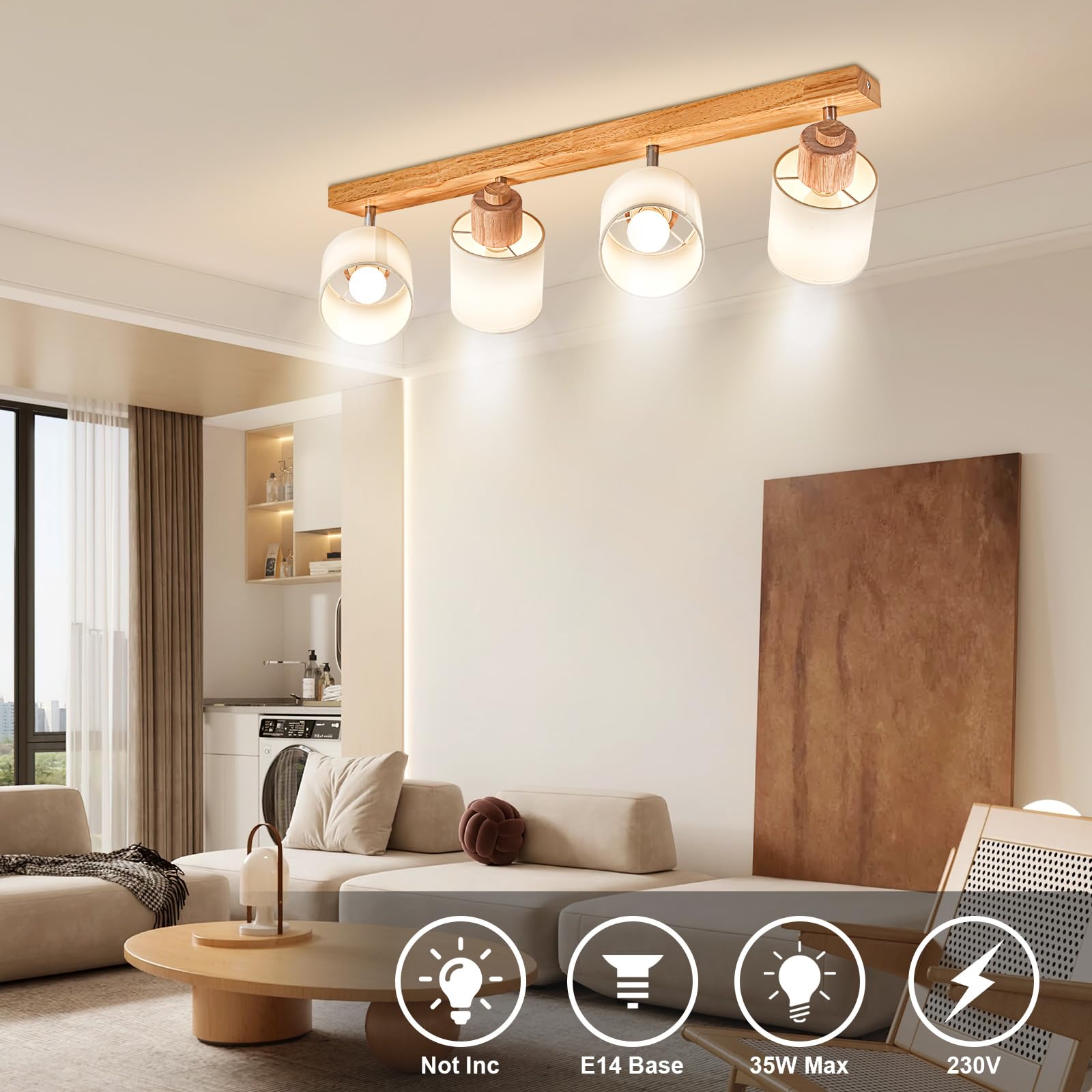 Modern Led Ceiling Lamp Lighting Angle Adjustable Spotlights E14 Spot Lights For Store Shop Showroom Lighting Decor 220v