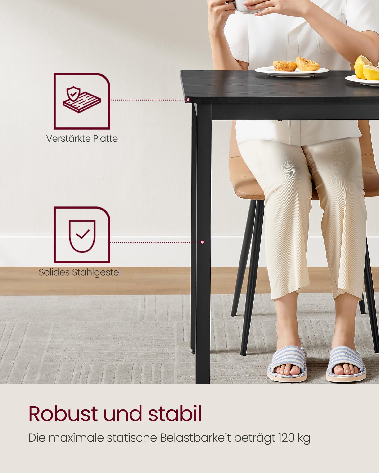 Vasagle Esstisch – Bild 5