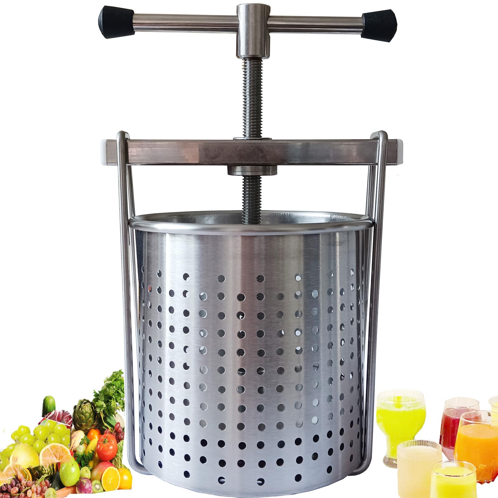 Amazon | Aidour HM 脱水機 手動 野菜 絞り 器 野菜絞り機 小型 業務用 