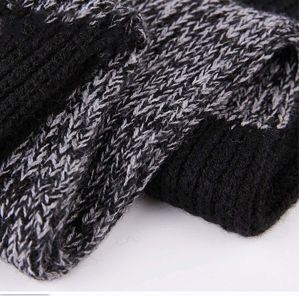 GLigeT Scarf Wool Men's Scarves Winter Long Scarf Youth Students Thick Warm Winter Scarf Chunky Oversized Winter/Fall