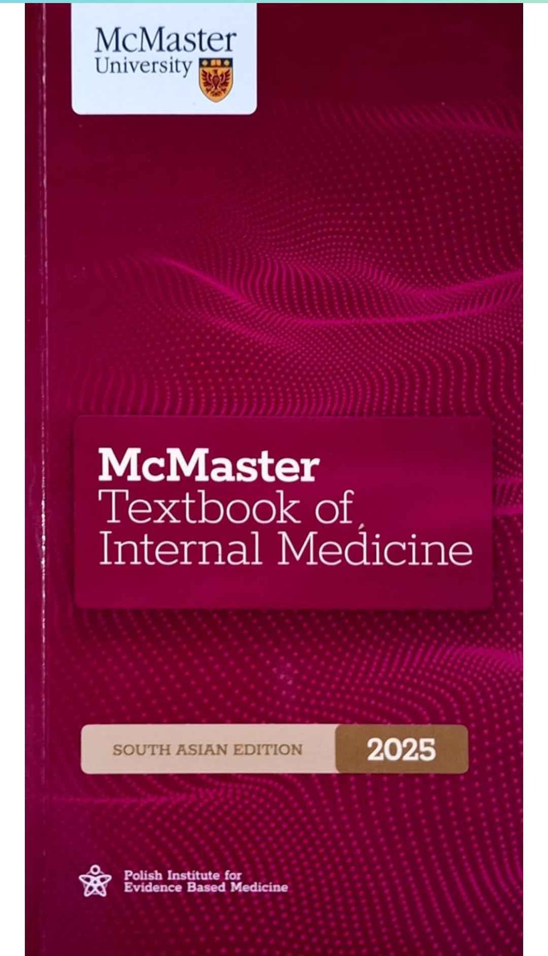 Buy McMaster Textbook of Internal Medicine 2025 (Softhcover) Book Online at  Low Prices in India | McMaster Textbook of Internal Medicine 2025  (Softhcover) Reviews & Ratings - Amazon.in