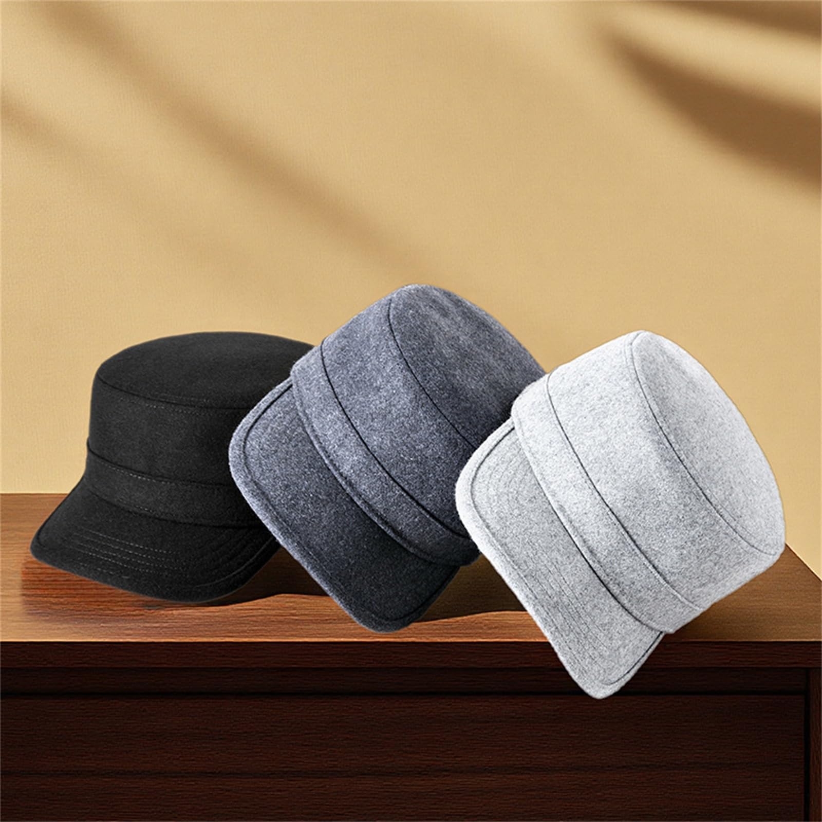 Berretto Militare da Cadetto Cappellino da Baseball Uomo di Grandi Dimensioni, Completamente Chiuso e Regolabile, Cappello papà per Abbigliamento da Esterno