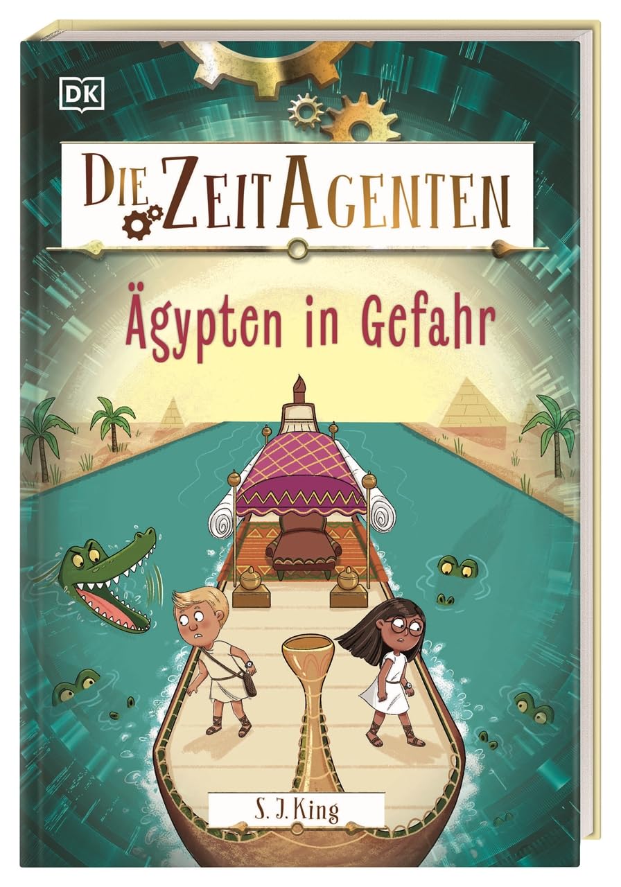 Die Zeit-Agenten 4. Ägypten in Gefahr: Ein actionreiches Zeitreise-Abenteuer mit spannendem Geschichtswissen. Für Kinder ab 7 Jahren