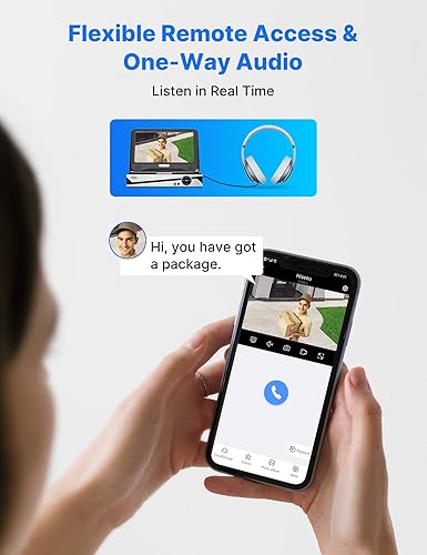 Miniatura 6 de [10 canales expandibles] Sistema de cámara de seguridad inalámbrica Hiseeu con monitor LCD 2K de 10 pulgadas, 4 cámaras para interiores y exteriores