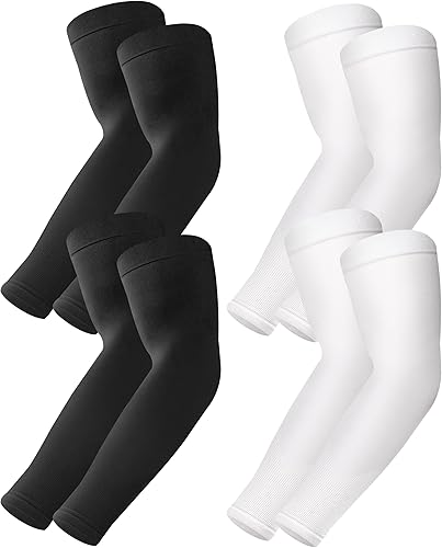 Miniatura 24 de BHYTAKI Mangas de Protección Solar UV, Mangas de Compresión de Brazo con Enfriamiento UPF 50 para Deportes para Hombre Mujer Adolescente