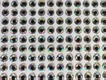 aoukoslt 310Pcs 6mm Black 3D Soft Holographic Fishing Lure Jig Fly Tying Material Craft Doll DIY Eyes, Fly Tying Materials