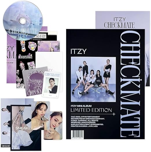ITZY - [CHECKMATE] (LIMITED EDITION) Photobook + Photocard + CD-R ...