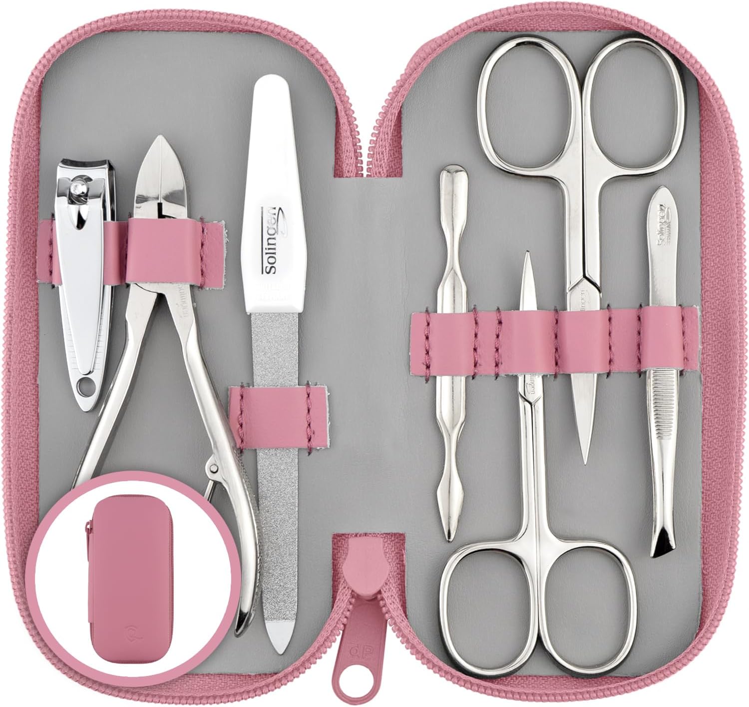 marQus Solingen Duitsland Manicuresets voor dames & heren set van 7 stuks – Kwaliteits verzorgingsset – Nagel tangen & nagel knippers, pincet nagel set – Fantastisch cadeau voor alle gelegenheden marQus Solingen Duitsland Manicuresets voor dames & heren set van 7 stuks – Kwaliteits verzorgingsset – Nagel tangen & nagel knippers, pincet nagel set – Fantastisch cadeau voor alle gelegenheden