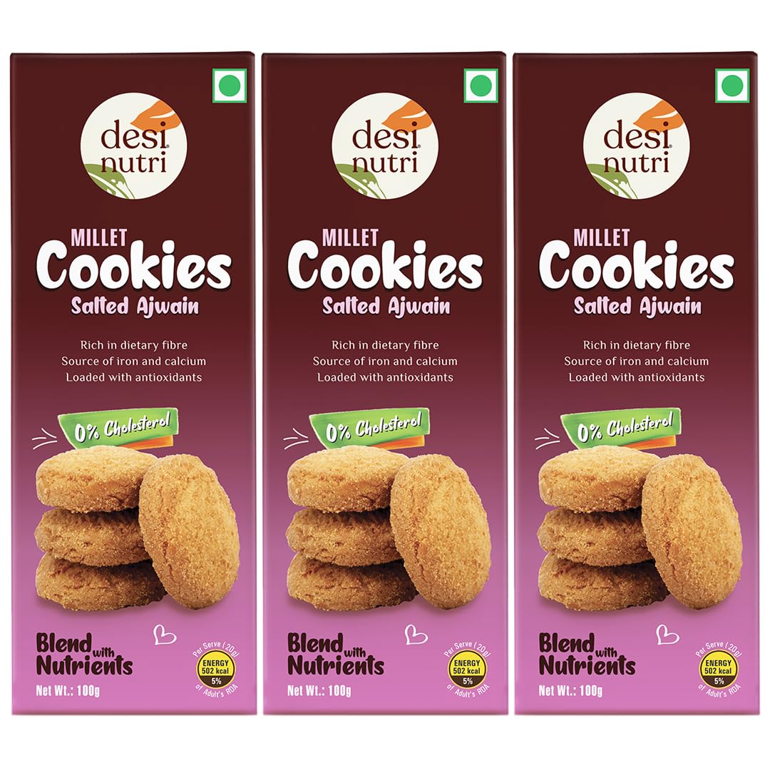 See full amazon price history chart for Desi Nutri Ajwain Cookies Pack Of 3 | Wholesome Balance of Taste & Nutrition | Flavourful & Delicious | Rich in Calcium | Low GI | Pack of 3-100 gms each - 300 gms Desi Nutri Ajwain Cookies Pack Of 3 | Wholesome Balance of Taste & Nutrition | Flavourful & Delicious | Rich in Calcium | Low GI | Pack of 3-100 gms each - 300 gms (B0CNGWC4WW) Amazon Price History, Amazon Price Tracker