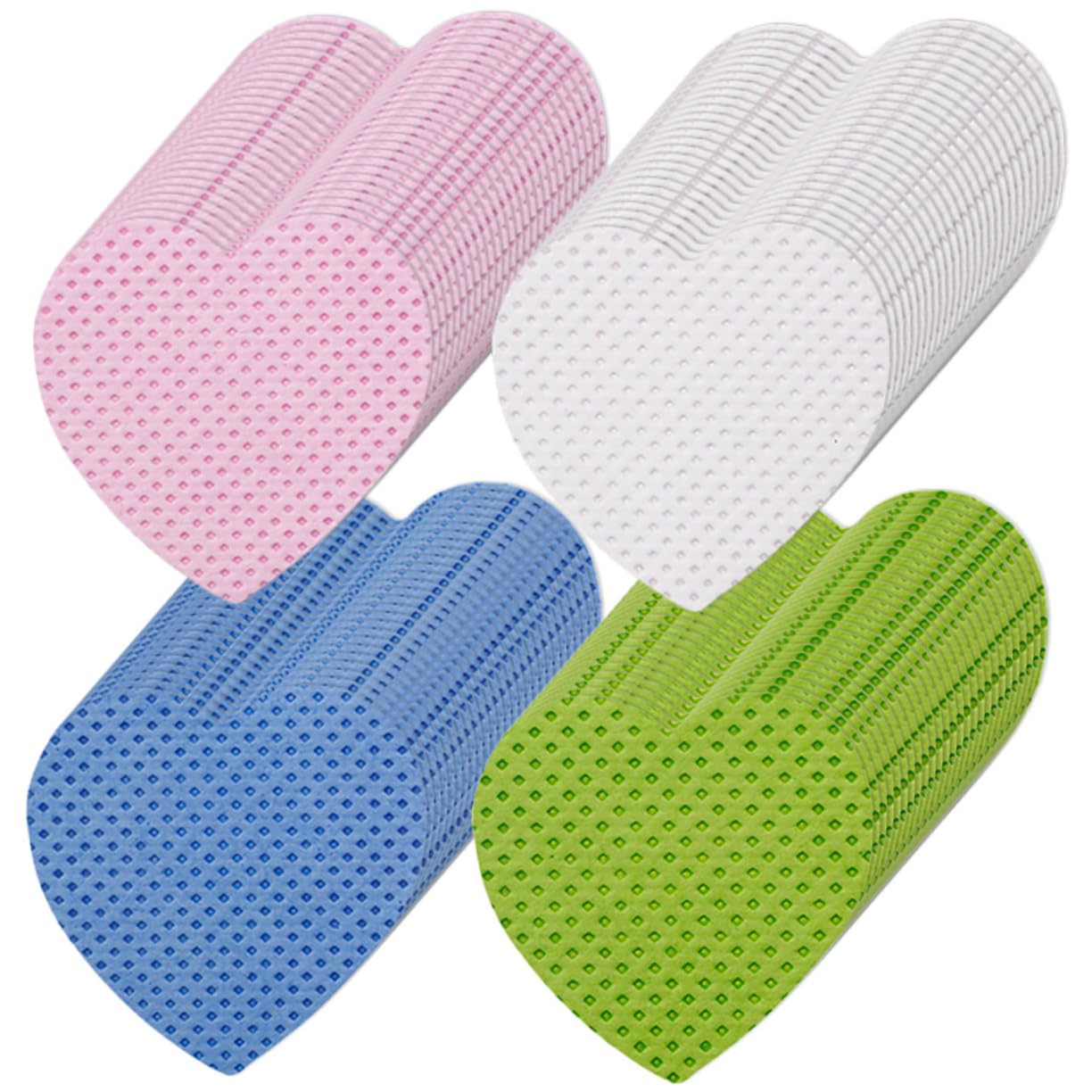 4 Sätze Nagelentferner Baumwolle Tücher Entfernen Machen Nagellackentferner Pads Easy Putz Kleber Wischt Wimpernverlängerungen Ab Reisegröße Schmelzgeblasenes Tuch 800 Blatt*4