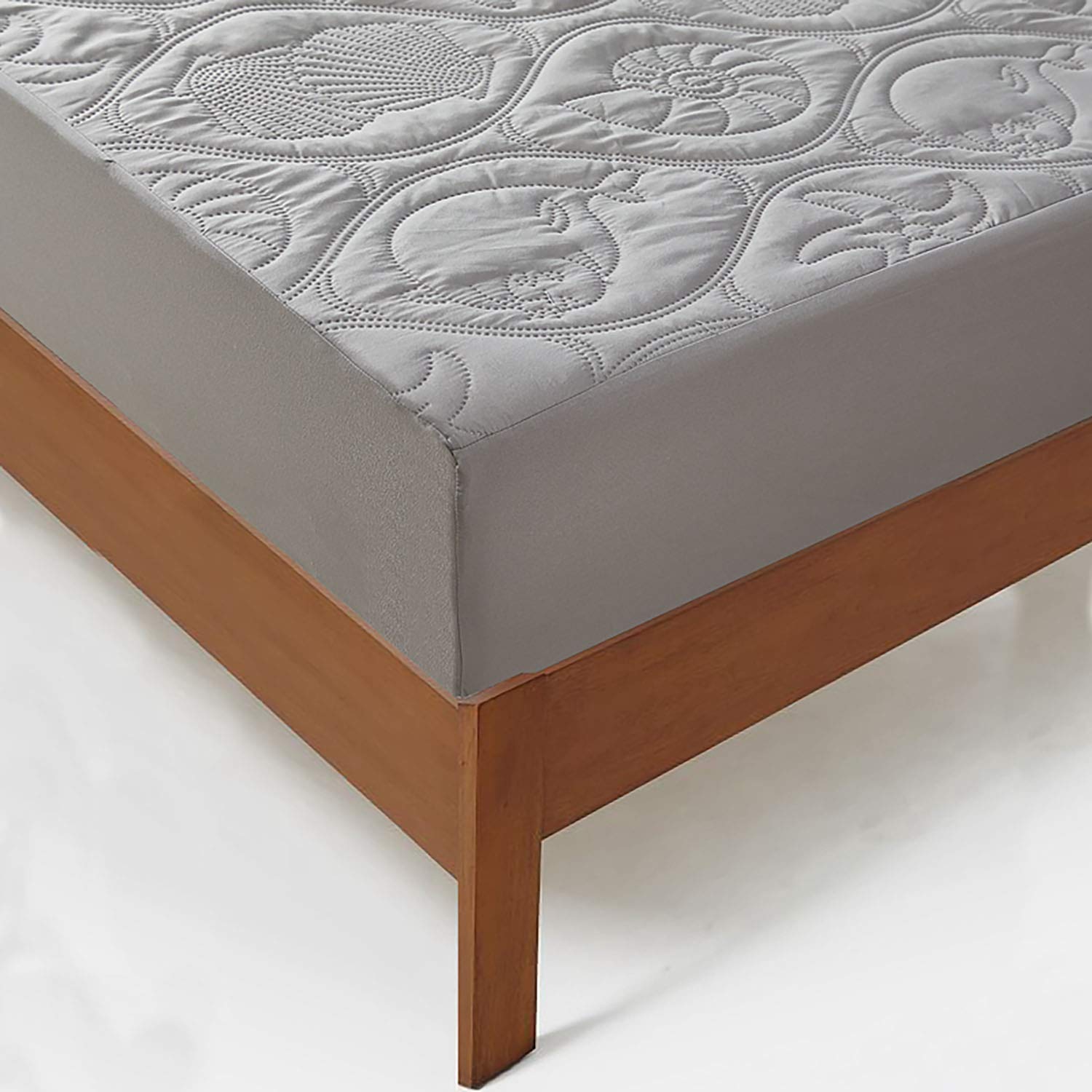 WGE Bouclier Matelas Imperméable Respirant Embossé Haute Qualité, Matelas Hypoallergénique (De 90X220cm) - Antibactérien, Antifongique.,90X190cm