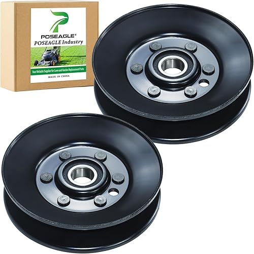 Paquete de 2 poleas tensoras 1-603805 reemplazan 99-4638, 994638, E603805 para Toro Z Master Z200, Z252, Z255, Z288e, Z500, Z553, Z560, Z590-d,