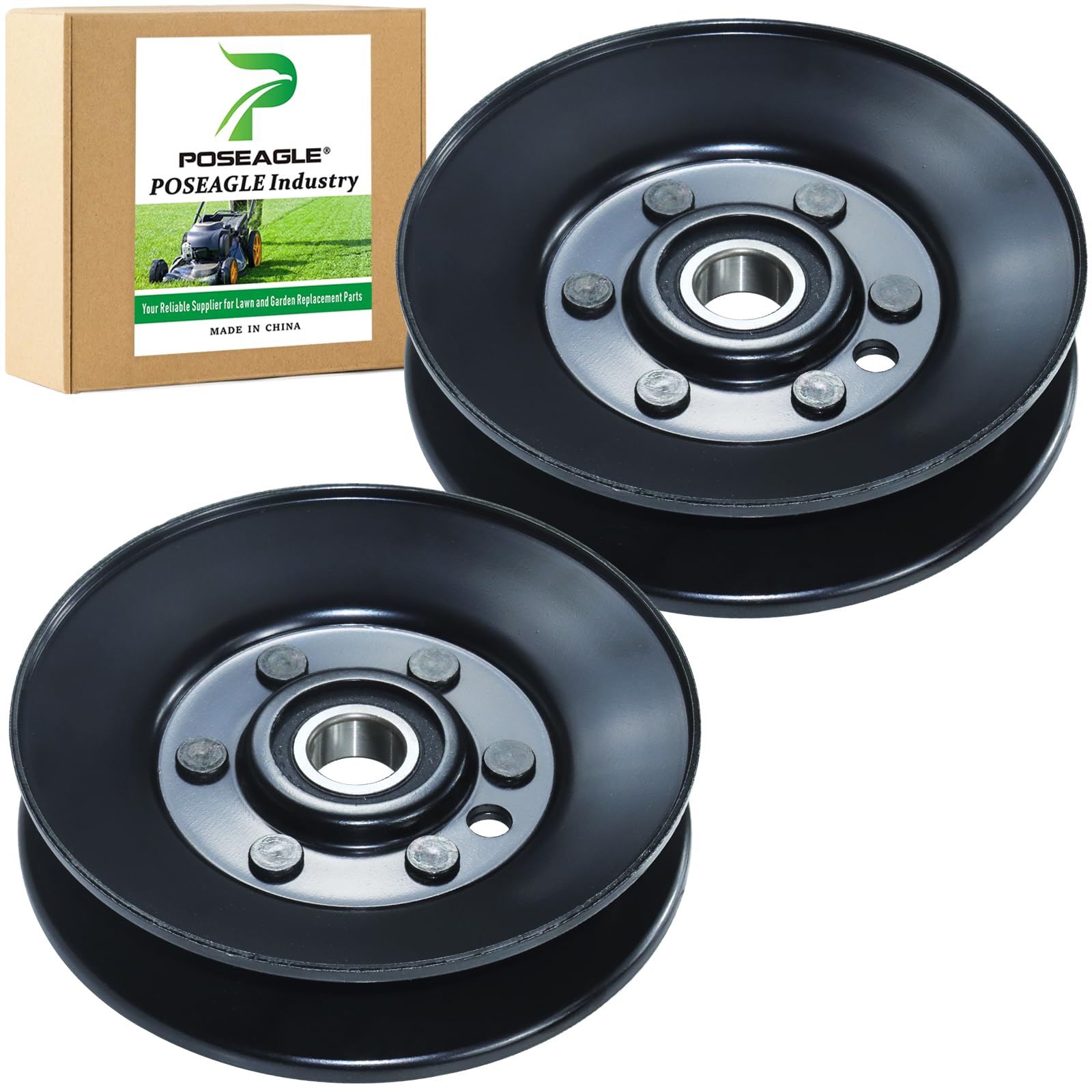 Amazon.com : POSEAGLE 2 Pack 1-603805 Idler Pulley for Toro Z