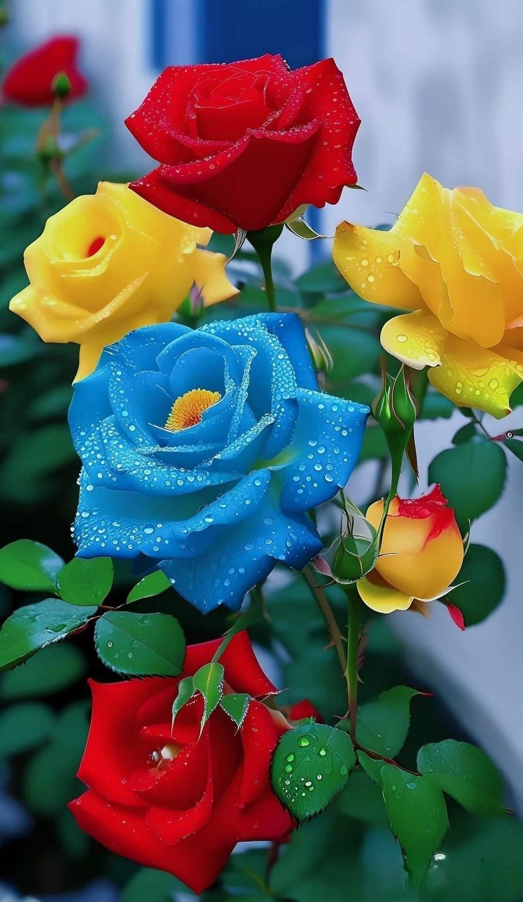 Rose Bulbs Perennial UK, Fragrant Flowers, Rare and Beautiful Rose Rhizome in Bulk,Planting for Stunning Garden Displays-1 Rhizome-B