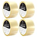 TRENDIKRAFT 3 inch X 65 meter Pack of 1 Transparent BOPP Packing Clear Cello Tape with Durable Materials Self Adhesive Heavy Duty Tep Roll Ideal For Packaging Boxes gallery image
