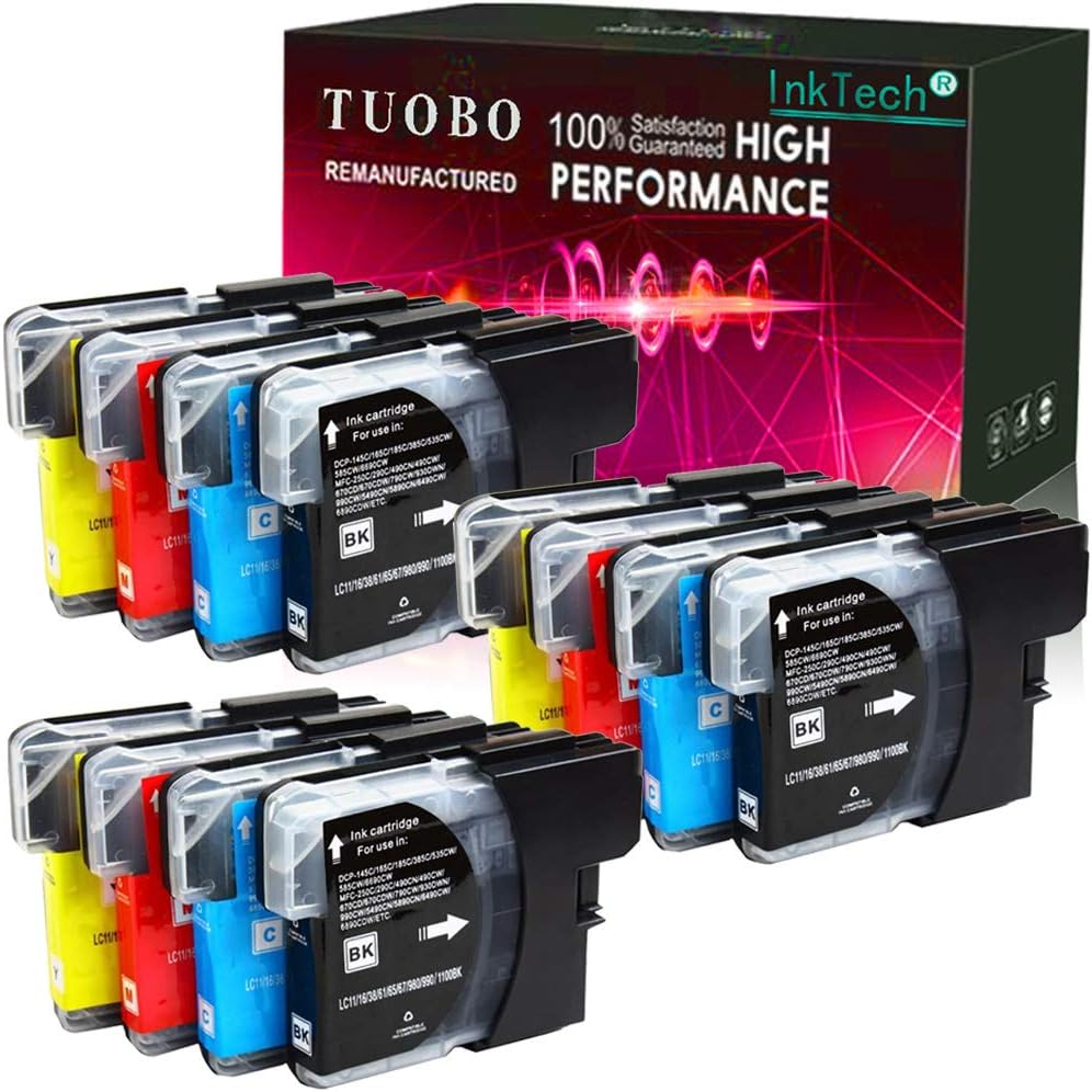 Tuobo Compatible Ink Cartridge Replacement for Brother lc61