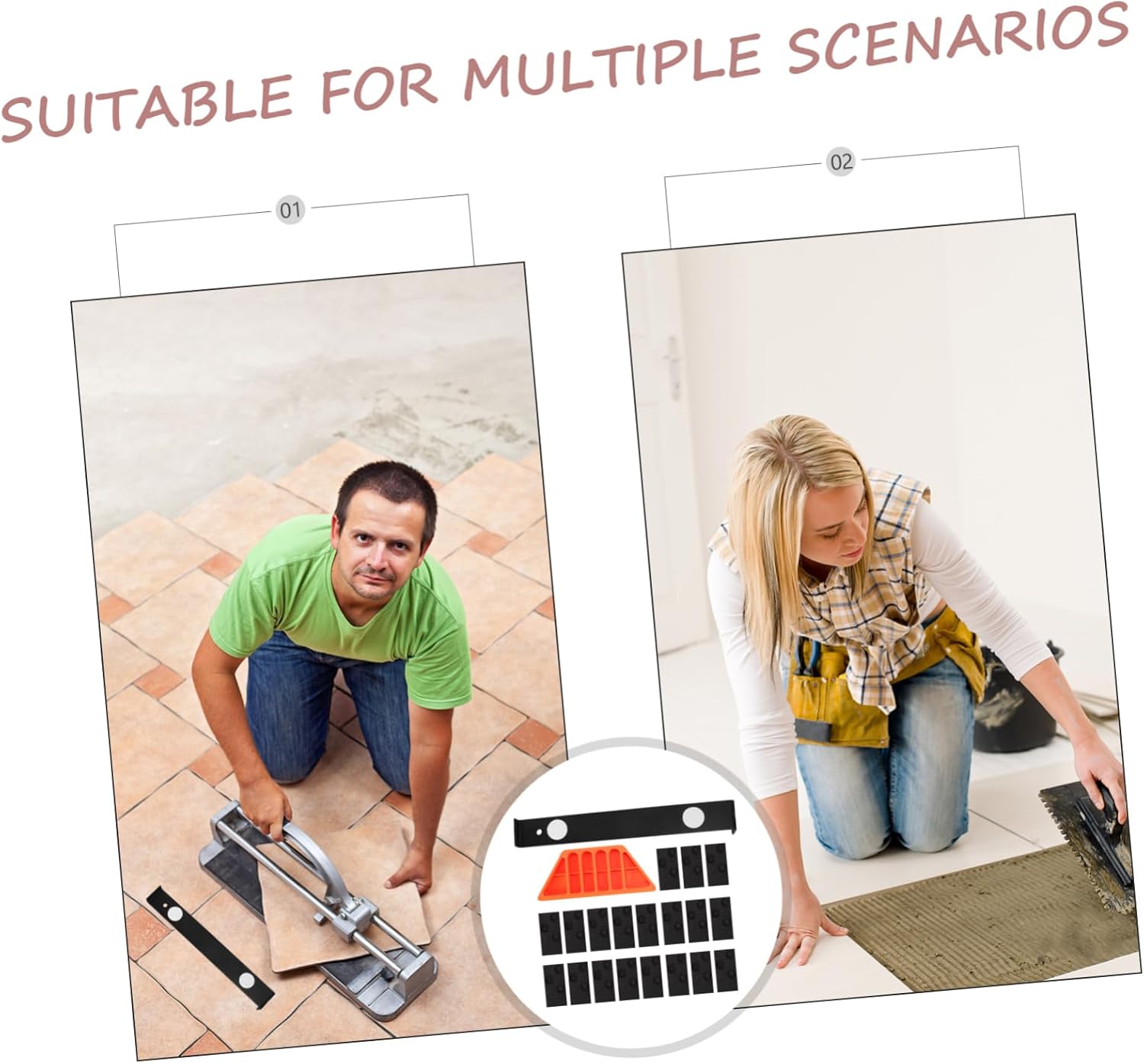 Pull Bar Heavy Duty Flooring Installation Tool Set for Wood