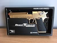 Vista 4 de TG153 Academy #17223 pistola neumática DESERT EAGLE 50 Gold Special