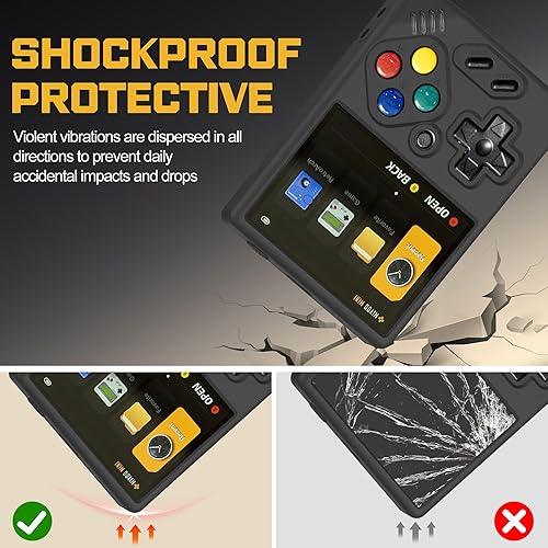 Miniatura 4 de Funda de silicona para consola de juegos portátil Miyoo Mini V4, antideslizante, a prueba de golpes, funda protectora suave para Miyoo Mini V4 con