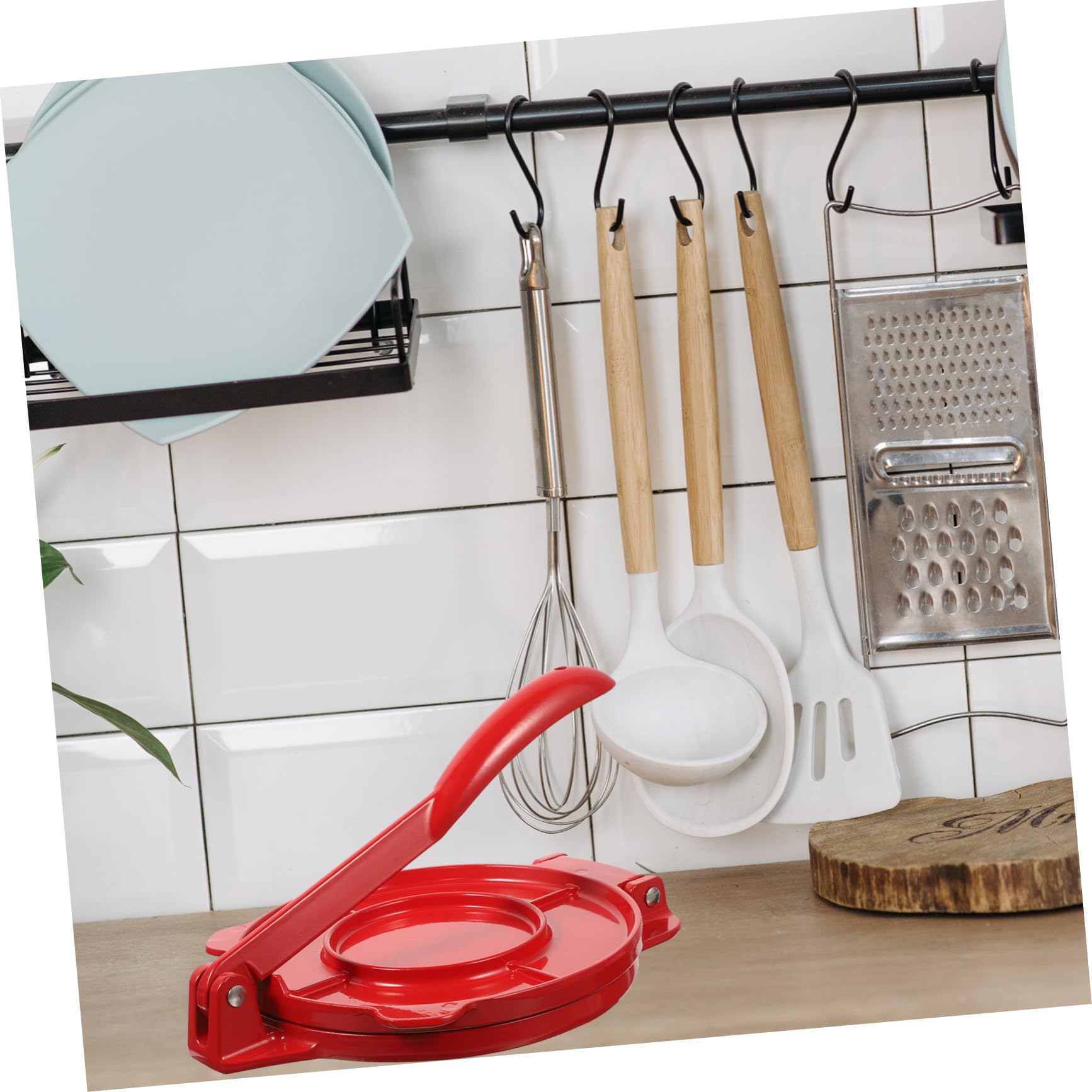 LABRIMP Dough Pressing Machine Aluminum Dumpling Maker Pasties Press Pizza Dough Presser Easy Cleaning